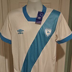 Guatemala National Team 2025 Home Jersey Umbro Soccer Men's Size S - L NWT
